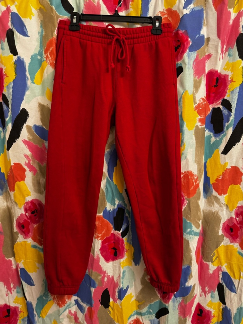 TNA COZY AF FLEECE SWEATPANTS - small